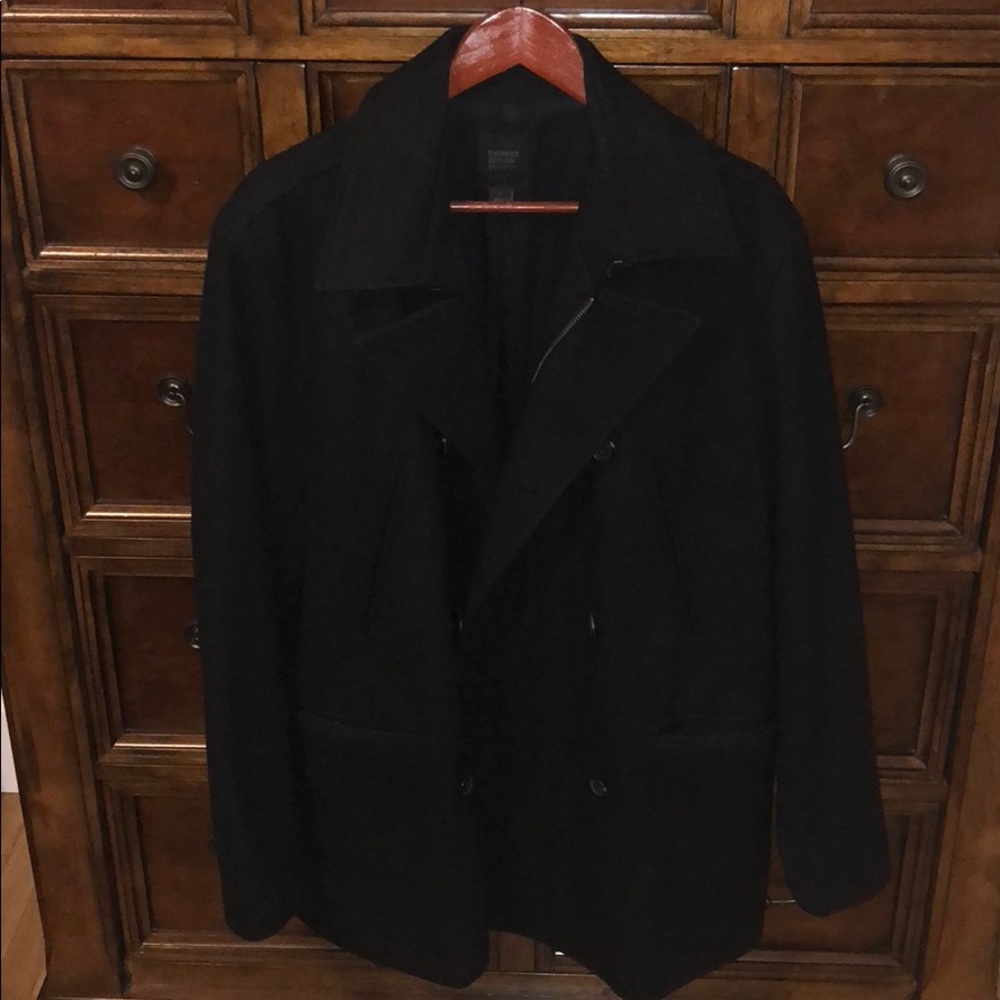 Wool peacoat Express
